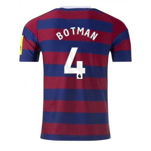 Newcastle United Sven Botman #4 Bortatröja 2024-25 Kortärmad Newcastle United Sven Botman #4 Bortatröja 2024-25 Kortärmad