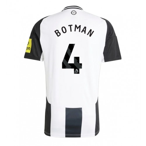 Newcastle United Sven Botman #4 Hemmatröja 2024-25 Kortärmad Newcastle United Sven Botman #4 Hemmatröja 2024-25 Kortärmad