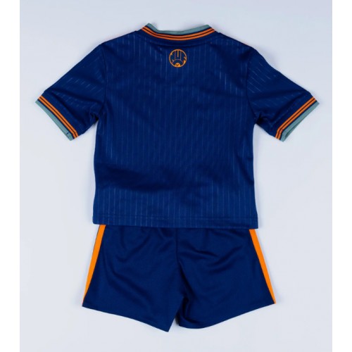 Newcastle United Tredje Tröja Barn 2025-26 Kortärmad (+ Korta byxor)