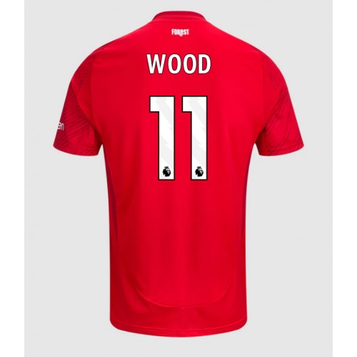 Nottingham Forest Chris Wood #11 Hemmatröja 2024-25 Kortärmad Nottingham Forest Chris Wood #11 Hemmatröja 2024-25 Kortärmad