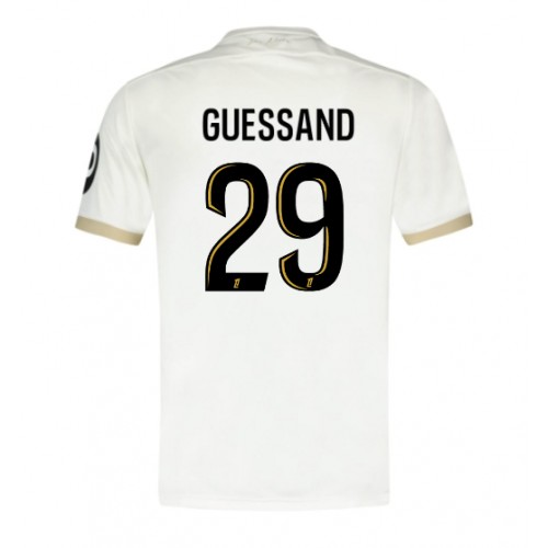 OGC Nice Evann Guessand #29 Bortatröja 2024-25 Kortärmad OGC Nice Evann Guessand #29 Bortatröja 2024-25 Kortärmad