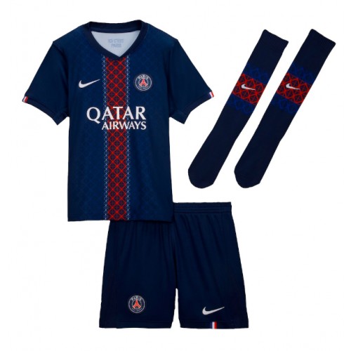Paris Saint-Germain Ousmane Dembele #10 Hemmatröja Barn 2025-26 Kortärmad (+ Korta byxor)