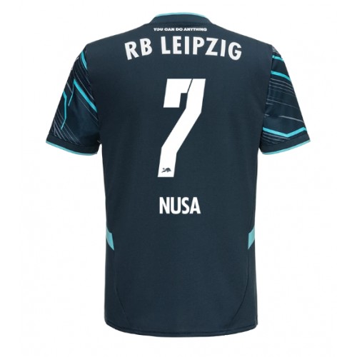 RB Leipzig Antonio Nusa #7 Tredje Tröja 2024-25 Kortärmad RB Leipzig Antonio Nusa #7 Tredje Tröja 2024-25 Kortärmad