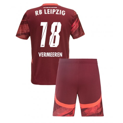 RB Leipzig Arthur Vermeeren #18 Bortatröja Barn 2024-25 Kortärmad (+ Korta byxor) RB Leipzig Arthur Vermeeren #18 Bortatröja Barn 2024-25 Kortärmad (+ Korta byxor)