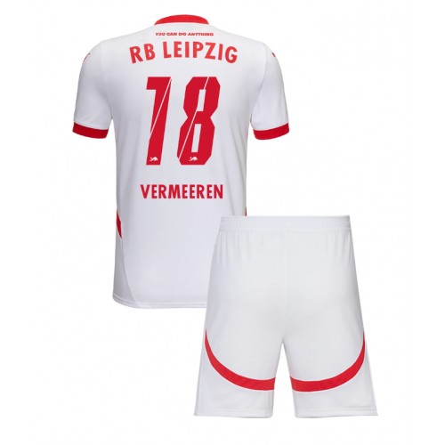 RB Leipzig Arthur Vermeeren #18 Hemmatröja Barn 2024-25 Kortärmad (+ Korta byxor) RB Leipzig Arthur Vermeeren #18 Hemmatröja Barn 2024-25 Kortärmad (+ Korta byxor)