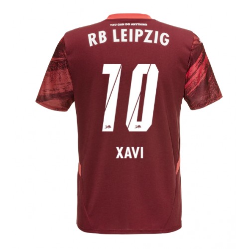 RB Leipzig Xavi Simons #10 Bortatröja 2024-25 Kortärmad RB Leipzig Xavi Simons #10 Bortatröja 2024-25 Kortärmad