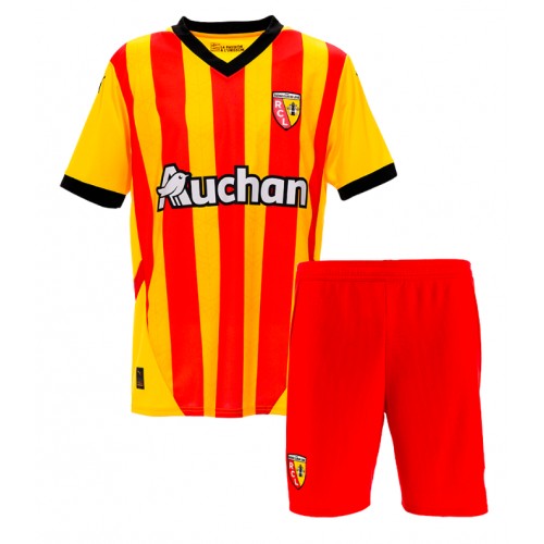 RC Lens Hemmatröja Barn 2024-25 Kortärmad (+ Korta byxor)