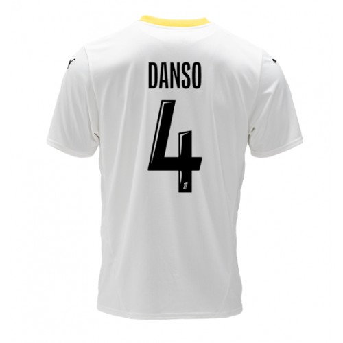 RC Lens Kevin Danso #4 Tredje Tröja 2024-25 Kortärmad RC Lens Kevin Danso #4 Tredje Tröja 2024-25 Kortärmad