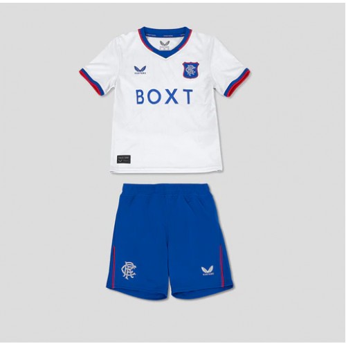 Rangers Bortatröja Barn 2024-25 Kortärmad (+ Korta byxor)