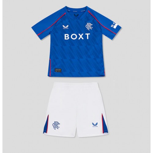 Rangers Hemmatröja Barn 2024-25 Kortärmad (+ Korta byxor)