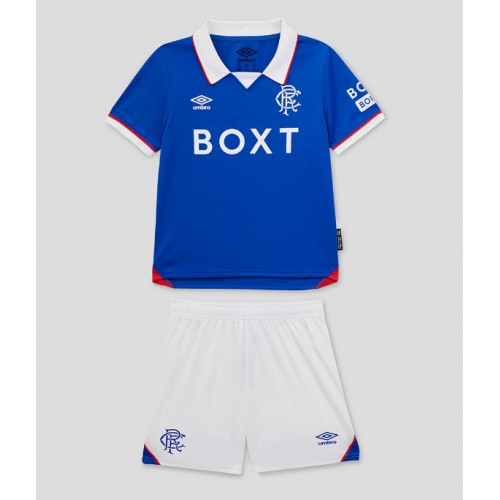 Rangers Hemmatröja Barn 2025-26 Kortärmad (+ Korta byxor)