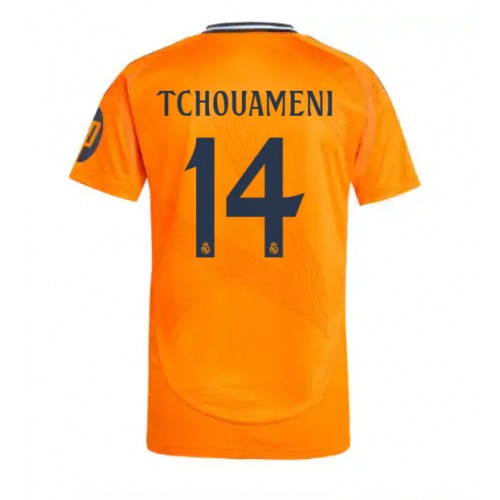 Real Madrid Aurelien Tchouameni #14 Bortatröja 2024-25 Kortärmad Real Madrid Aurelien Tchouameni #14 Bortatröja 2024-25 Kortärmad