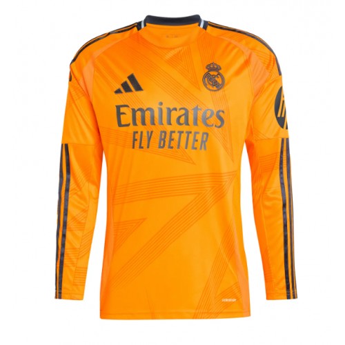 Real Madrid Bortatröja 2024-25 Långärmad Real Madrid Bortatröja 2024-25 Långärmad