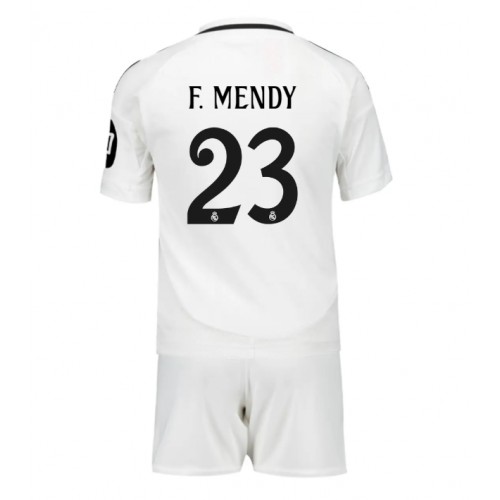 Real Madrid Ferland Mendy #23 Hemmatröja Barn 2024-25 Kortärmad (+ Korta byxor)