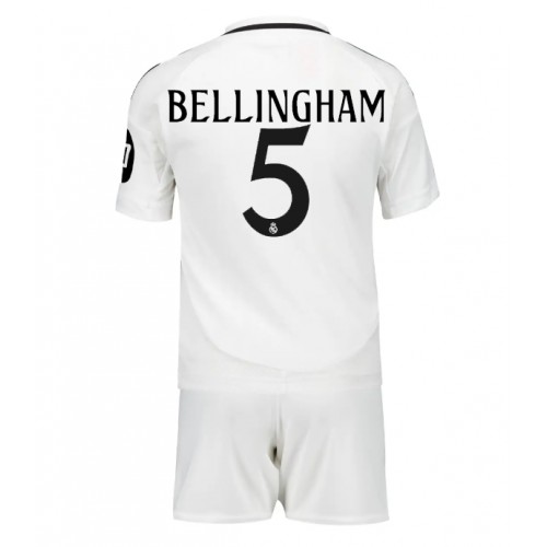 Real Madrid Jude Bellingham #5 Hemmatröja Barn 2024-25 Kortärmad (+ Korta byxor)