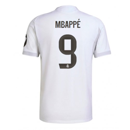 Real Madrid Kylian Mbappe #9 Hemmatröja 2025-26 Kortärmad Real Madrid Kylian Mbappe #9 Hemmatröja 2025-26 Kortärmad