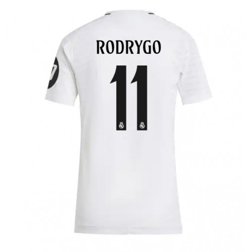 Real Madrid Rodrygo Goes #11 Hemmatröja Dam 2024-25 Kortärmad Real Madrid Rodrygo Goes #11 Hemmatröja Dam 2024-25 Kortärmad