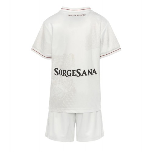 SSC Napoli Bortatröja Barn 2025-26 Kortärmad (+ Korta byxor)