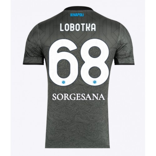 SSC Napoli Stanislav Lobotka #68 Tredje Tröja 2024-25 Kortärmad SSC Napoli Stanislav Lobotka #68 Tredje Tröja 2024-25 Kortärmad