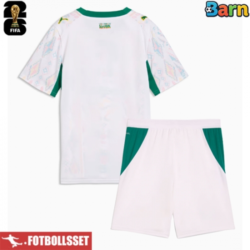 Senegal Hemmatröja Barn VM 2026 Kortärmad (+ Korta byxor)