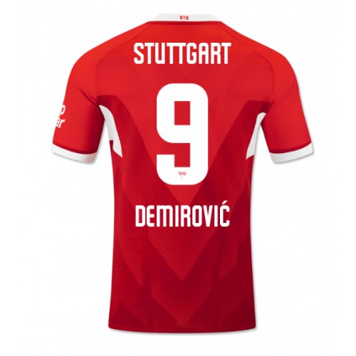 Stuttgart Ermedin Demirovic #9 Bortatröja 2024-25 Kortärmad Stuttgart Ermedin Demirovic #9 Bortatröja 2024-25 Kortärmad