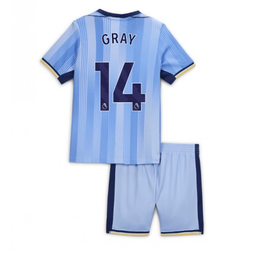 Tottenham Hotspur Archie Gray #14 Bortatröja Barn 2024-25 Kortärmad (+ Korta byxor) Tottenham Hotspur Archie Gray #14 Bortatröja Barn 2024-25 Kortärmad (+ Korta byxor)