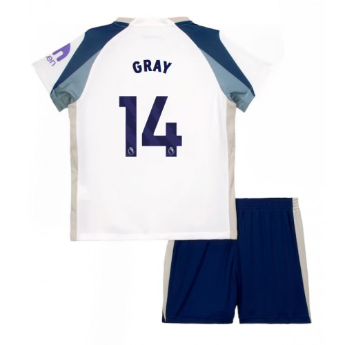 Tottenham Hotspur Archie Gray #14 Hemmatröja Barn 2025-26 Kortärmad (+ Korta byxor)