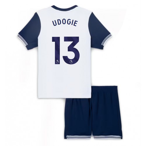 Tottenham Hotspur Destiny Udogie #13 Hemmatröja Barn 2024-25 Kortärmad (+ Korta byxor)