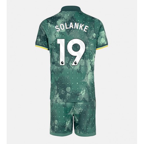 Tottenham Hotspur Dominic Solanke #19 Tredje Tröja Barn 2024-25 Kortärmad (+ Korta byxor) Tottenham Hotspur Dominic Solanke #19 Tredje Tröja Barn 2024-25 Kortärmad (+ Korta byxor)