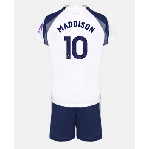 Tottenham Hotspur James Maddison #10 Hemmatröja Barn 2025-26 Kortärmad (+ Korta byxor) Tottenham Hotspur James Maddison #10 Hemmatröja Barn 2025-26 Kortärmad (+ Korta byxor)