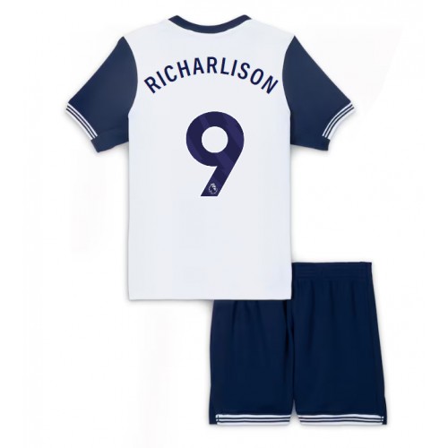 Tottenham Hotspur Richarlison #9 Hemmatröja Barn 2024-25 Kortärmad (+ Korta byxor)