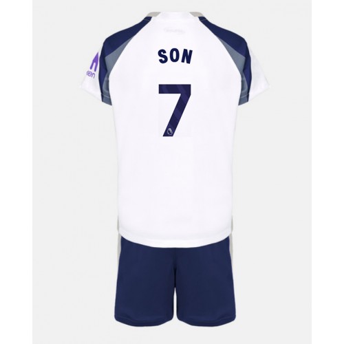 Tottenham Hotspur Son Heung-min #7 Hemmatröja Barn 2025-26 Kortärmad (+ Korta byxor)