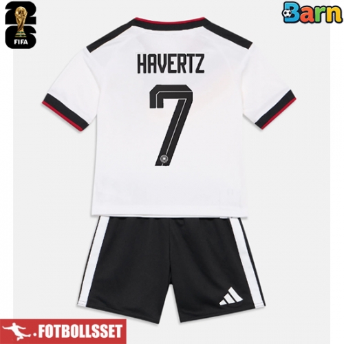 Tyskland Kai Havertz #7 Hemmatröja Barn VM 2026 Kortärmad (+ Korta byxor)