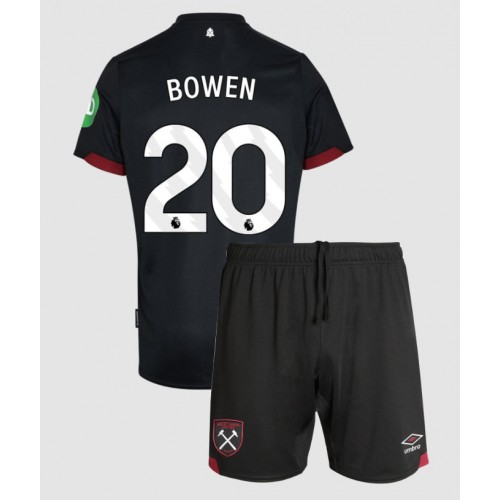 West Ham United Jarrod Bowen #20 Bortatröja Barn 2024-25 Kortärmad (+ Korta byxor)
