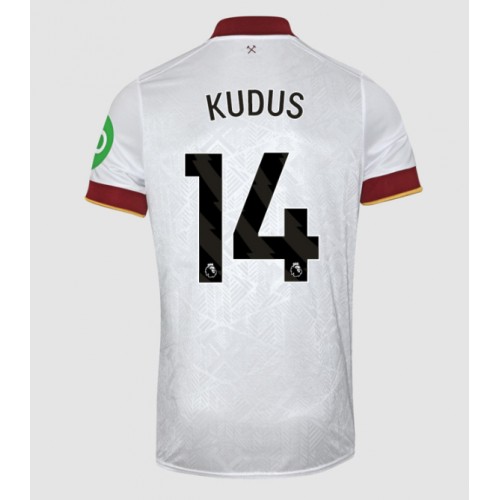 West Ham United Mohammed Kudus #14 Tredje Tröja 2024-25 Kortärmad West Ham United Mohammed Kudus #14 Tredje Tröja 2024-25 Kortärmad
