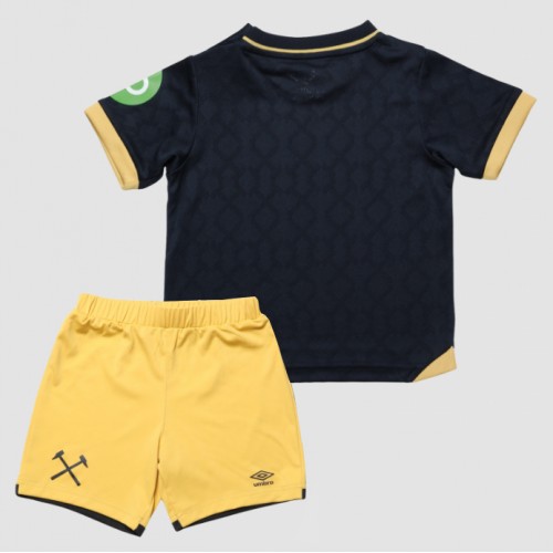 West Ham United Tredje Tröja Barn 2025-26 Kortärmad (+ Korta byxor)