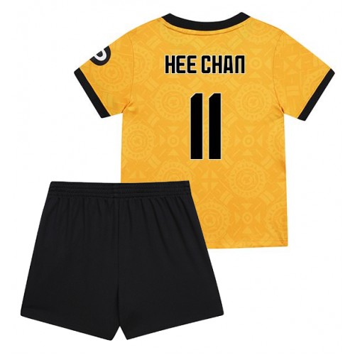 Wolves Hee-chan Hwang #11 Hemmatröja Barn 2025-26 Kortärmad (+ Korta byxor)