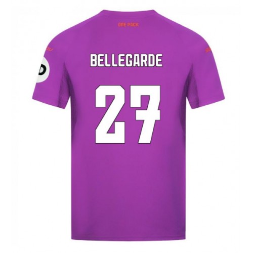 Wolves Jean-Ricner Bellegarde #27 Tredje Tröja 2024-25 Kortärmad Wolves Jean-Ricner Bellegarde #27 Tredje Tröja 2024-25 Kortärmad