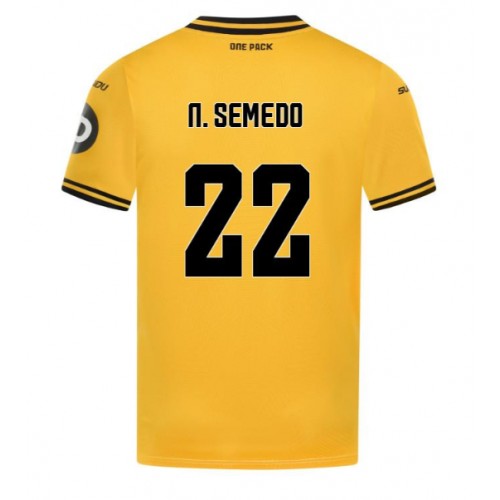 Wolves Nelson Semedo #22 Hemmatröja 2024-25 Kortärmad Wolves Nelson Semedo #22 Hemmatröja 2024-25 Kortärmad