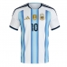 Argentina Lionel Messi #10 Hemmatröja VM 2026 Kortärmad