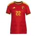 Belgien Alexis Saelemaekers #22 Hemmatröja Dam VM 2026 Kortärmad