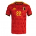 Belgien Alexis Saelemaekers #22 Hemmatröja VM 2026 Kortärmad