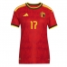 Belgien Charles De Ketelaere #17 Hemmatröja Dam VM 2026 Kortärmad