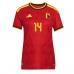 Belgien Dodi Lukebakio #14 Hemmatröja Dam VM 2026 Kortärmad