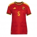 Belgien Maxim De Cuyper #5 Hemmatröja Dam VM 2026 Kortärmad