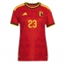 Belgien Michy Batshuayi #23 Hemmatröja Dam VM 2026 Kortärmad