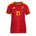 Belgien Timothy Castagne #21 Hemmatröja Dam VM 2026 Kortärmad