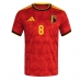Belgien Youri Tielemans #8 Hemmatröja VM 2026 Kortärmad