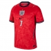 England Bukayo Saka #7 Bortatröja VM 2026 Kortärmad
