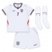 England Bukayo Saka #7 Hemmatröja Barn VM 2026 Kortärmad (+ Korta byxor)